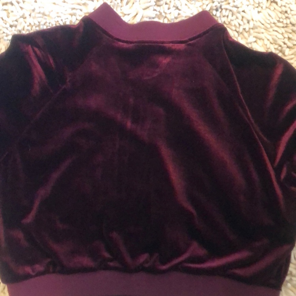 Zip up cropped sweater - Picture 2 of 2